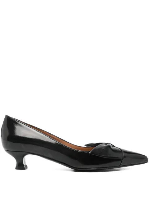Isabel Ferranti 40mm bow-detail pointed pumps