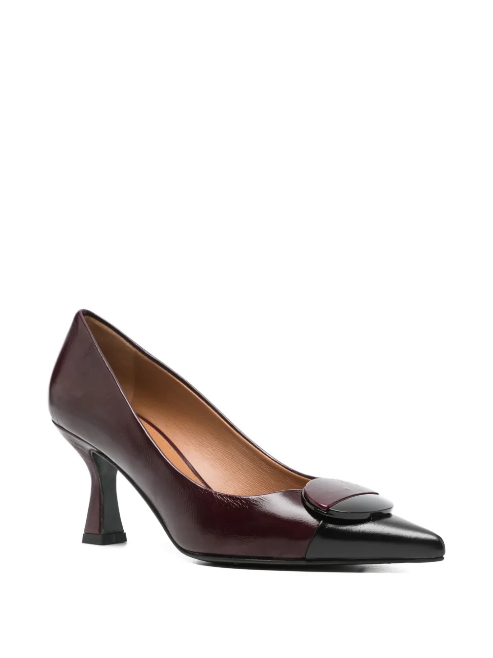 Isabel Ferranti 80mm Pointed Pumps In Purple