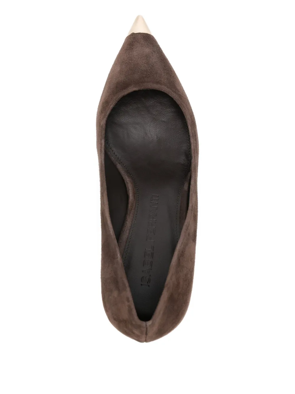 Isabel Ferranti 60mm Pointed Pumps In Brown