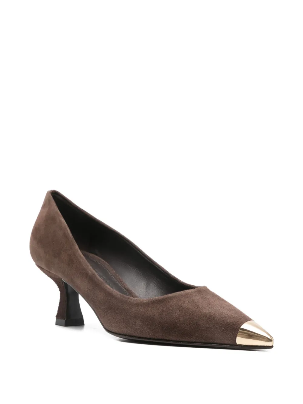 Isabel Ferranti 60mm Pointed Pumps In Brown
