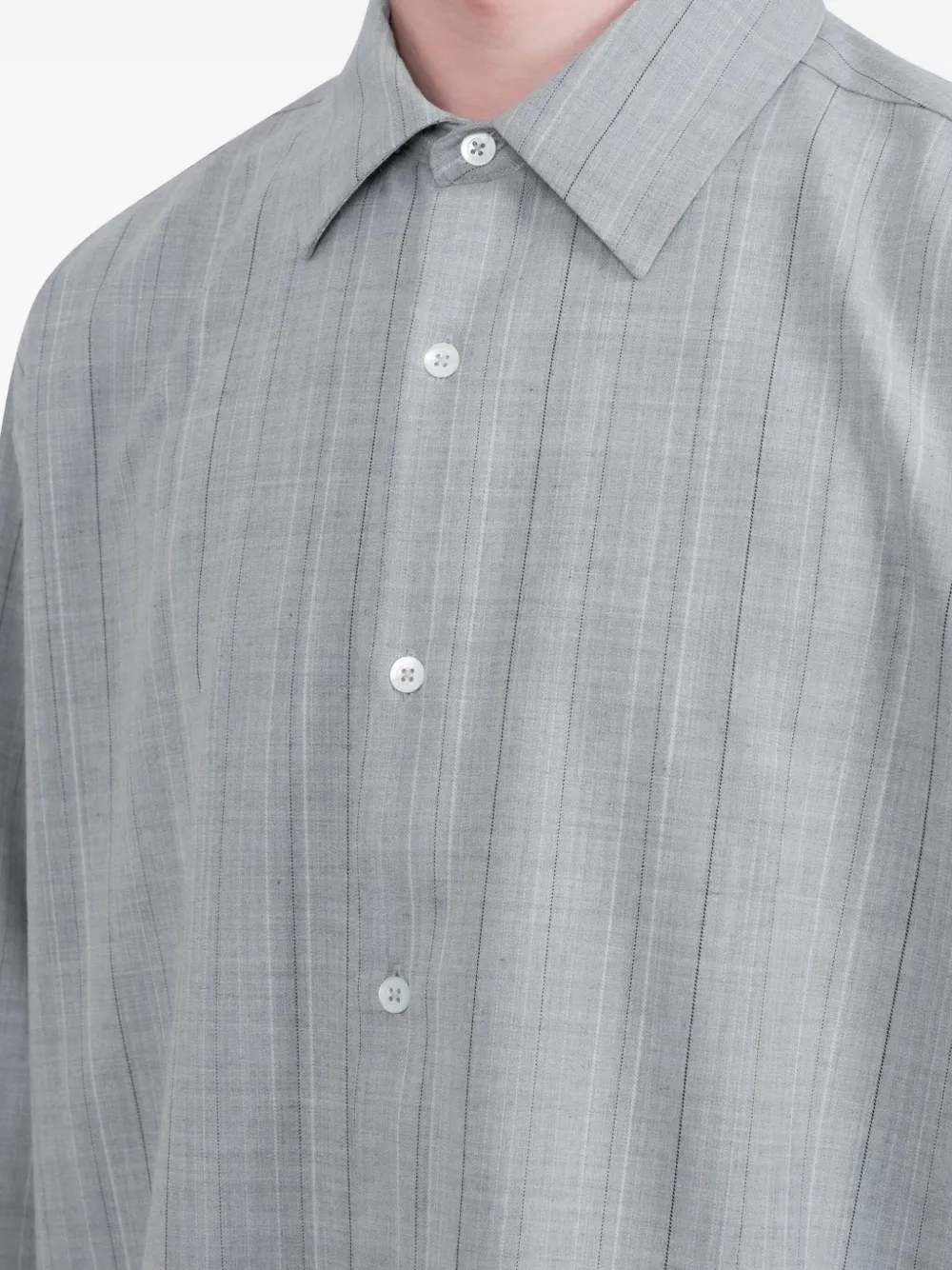 Vous Décidez Find Striped Shirt In Gray