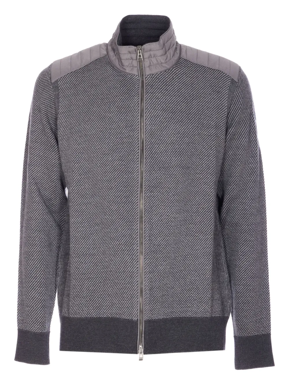 Belstaff Kelby zip high-neck jacket | Grey | Image 1