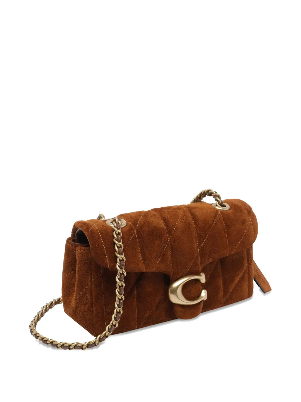 Coach Tabby gewatteerde crossbodytas Bruin