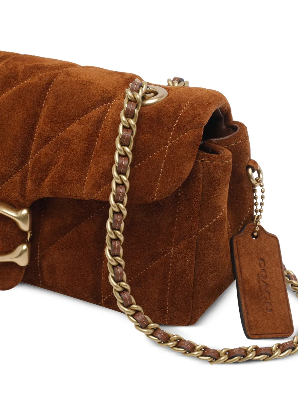 Coach Tabby gewatteerde crossbodytas Bruin