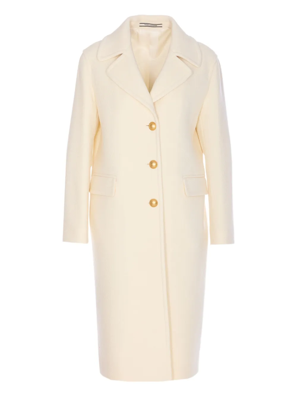 Tagliatore Layla single-breasted coat - Bianco