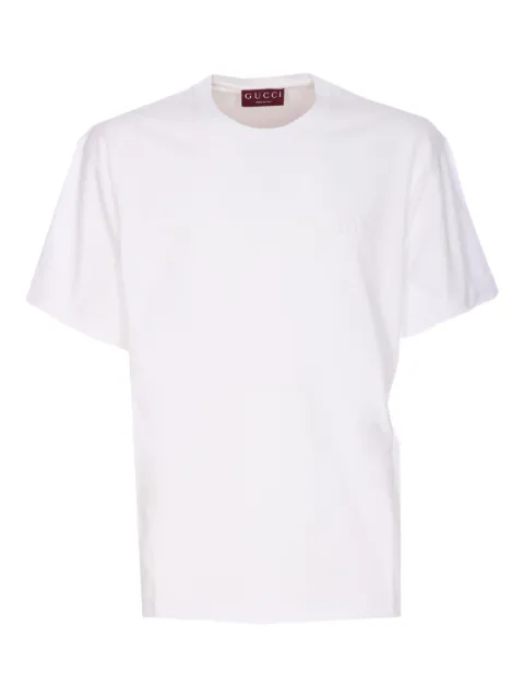 Gucci playera con logo bordado