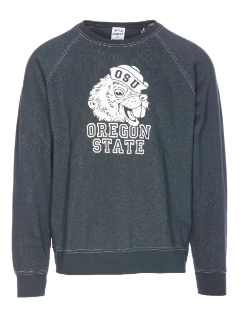Wild Donkey oregon-print crewneck sweatshirt