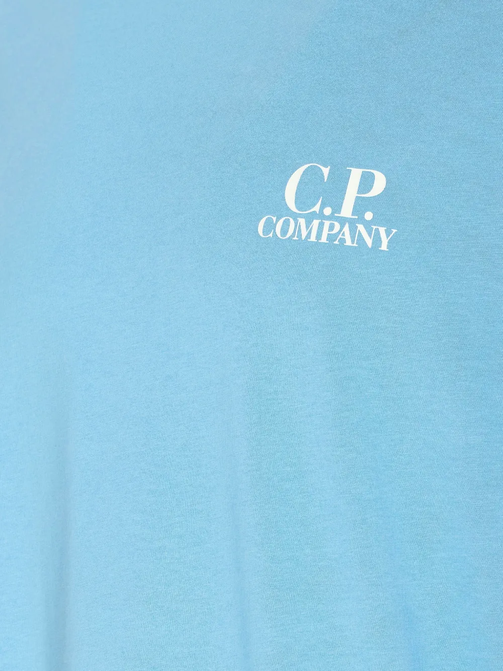 C.P. Company T-shirt met logoprint Blauw