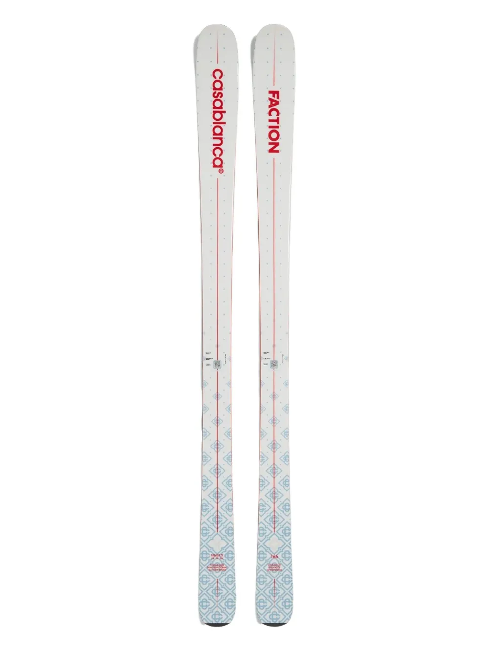 Casablanca Dancer 76 Logo Skis In White