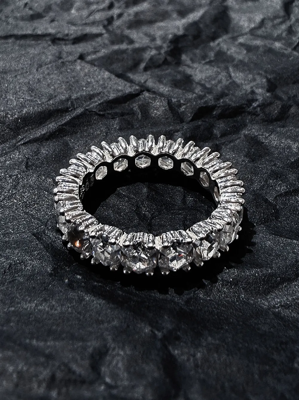  Hatton Labs Crystal-embellished Ring - Silver 