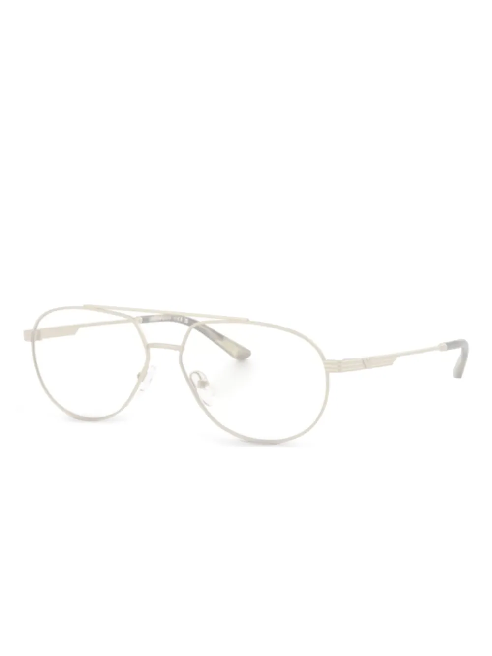 Emporio Armani round-frame glasses - Oro