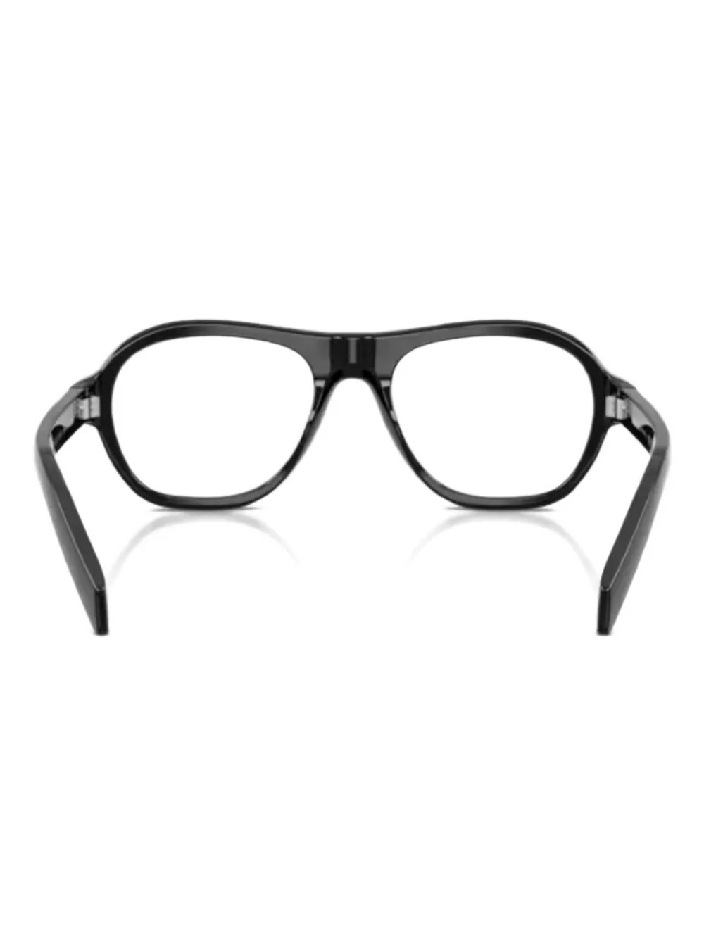 Prada Eyewear pilot-frame glasses | Black | Image 1