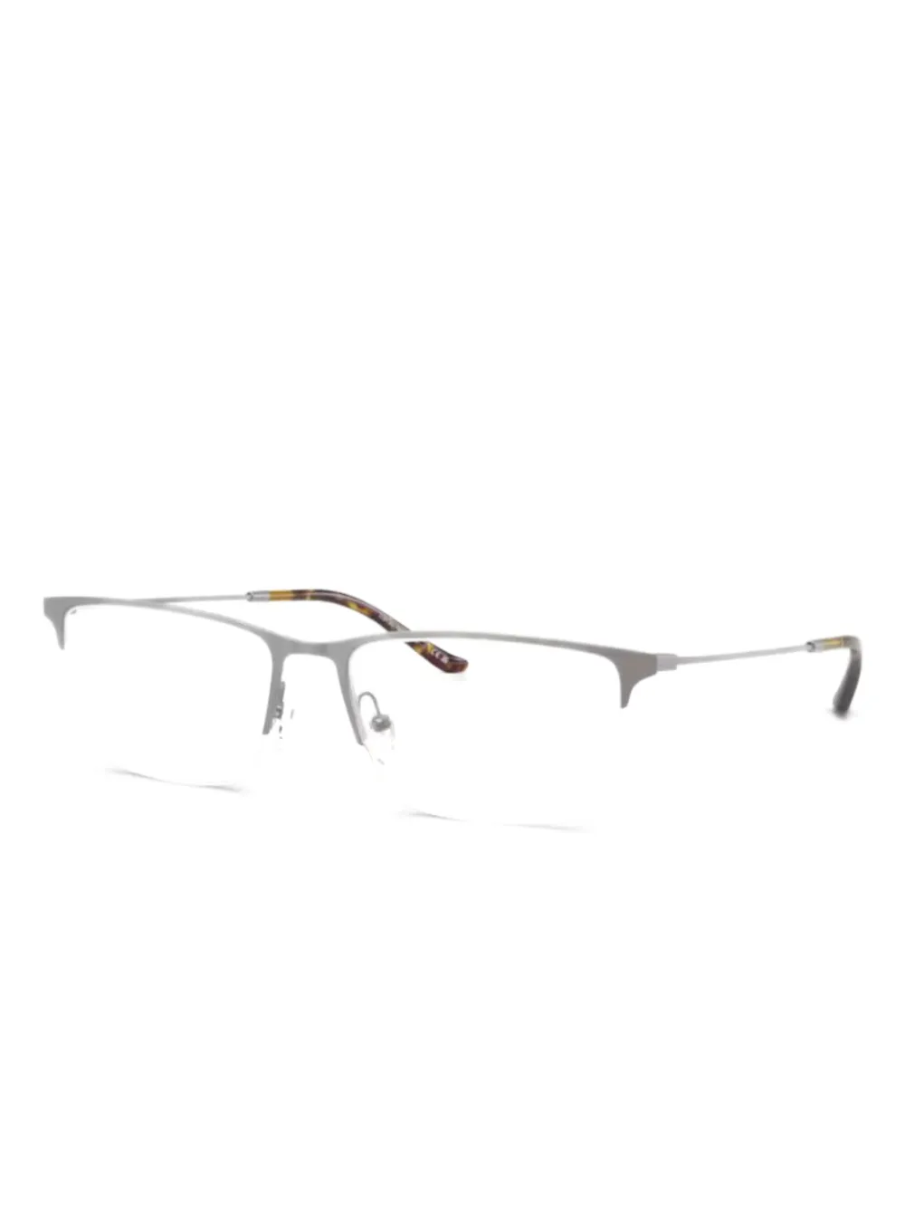 Emporio Armani square-frame glasses | Grey | Image 1