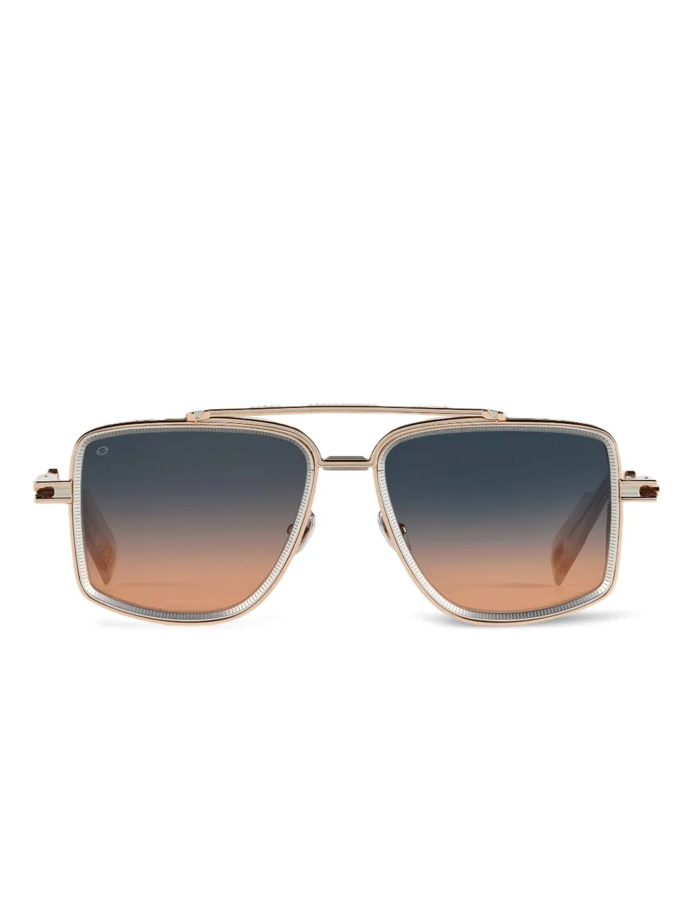 T Henri Eyewear Mulsanne square-frame sunglasses | Gold | Image 1