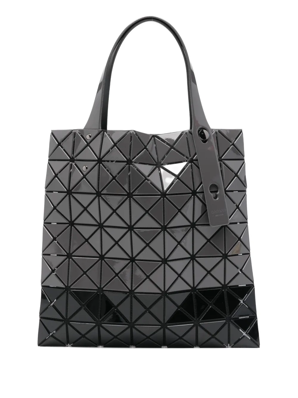 Bao Bao Issey Miyake Geometric-pattern Tote Bag In Gray