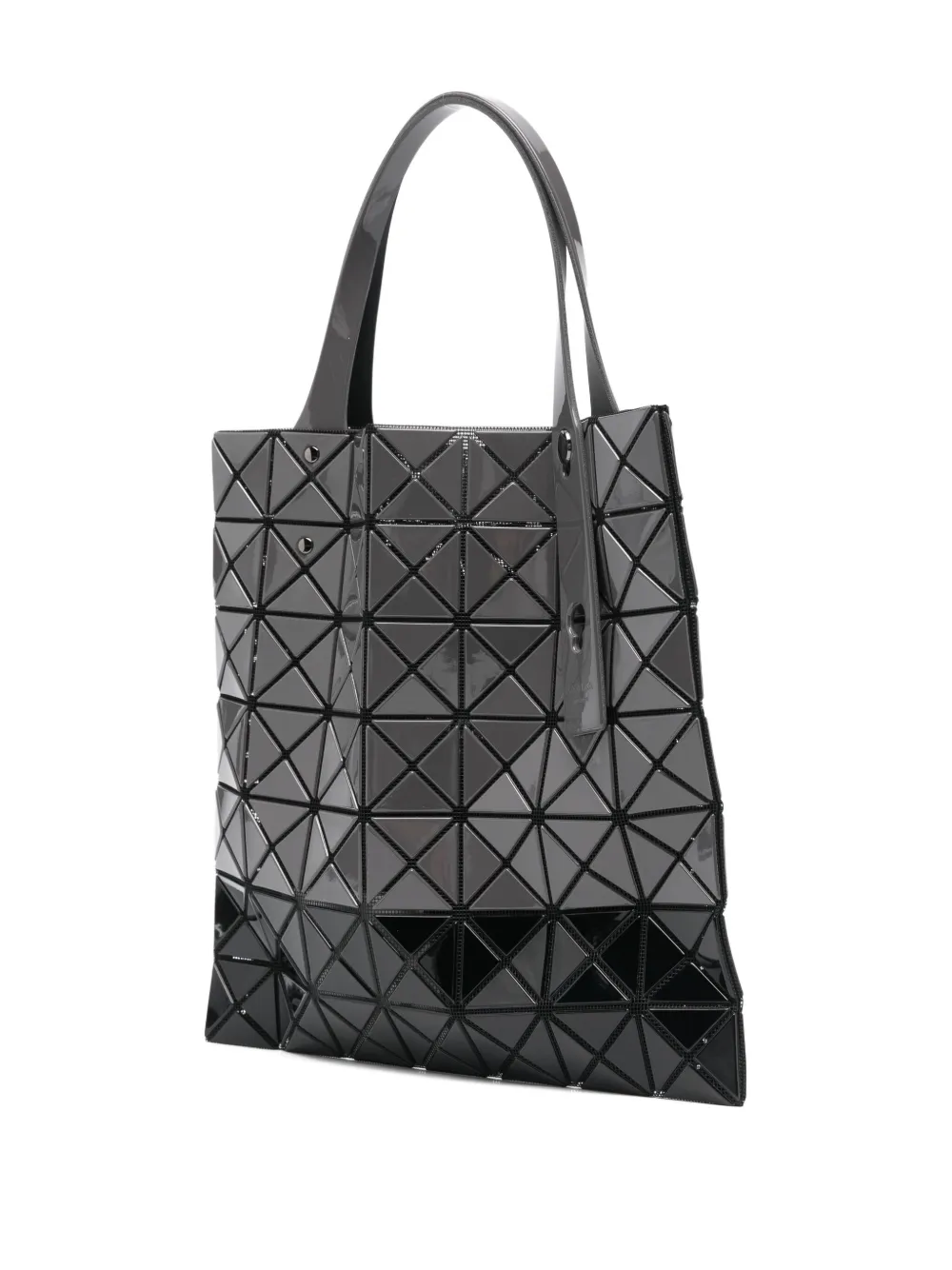Bao Bao Issey Miyake Geometric-pattern Tote Bag In Gray