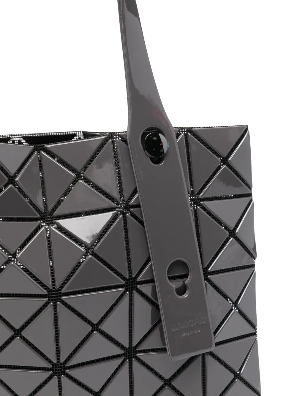 Bao Bao Issey Miyake Geometric-pattern Tote Bag In Gray