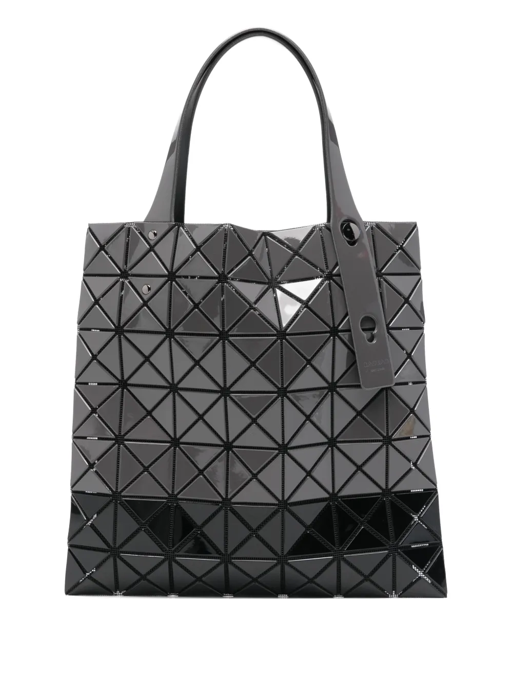 Bao Bao Issey Miyake ジオメトリックパターン ハンドバッグ - グレー