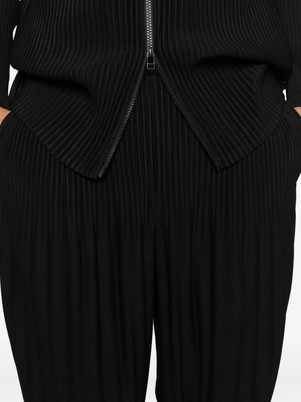 Homme Plissé Issey Miyake Plooibroek Zwart