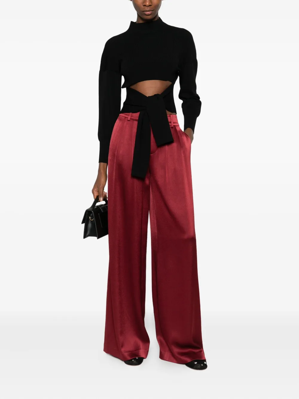Alice + olivia Kennedy pleated trousers - Rood