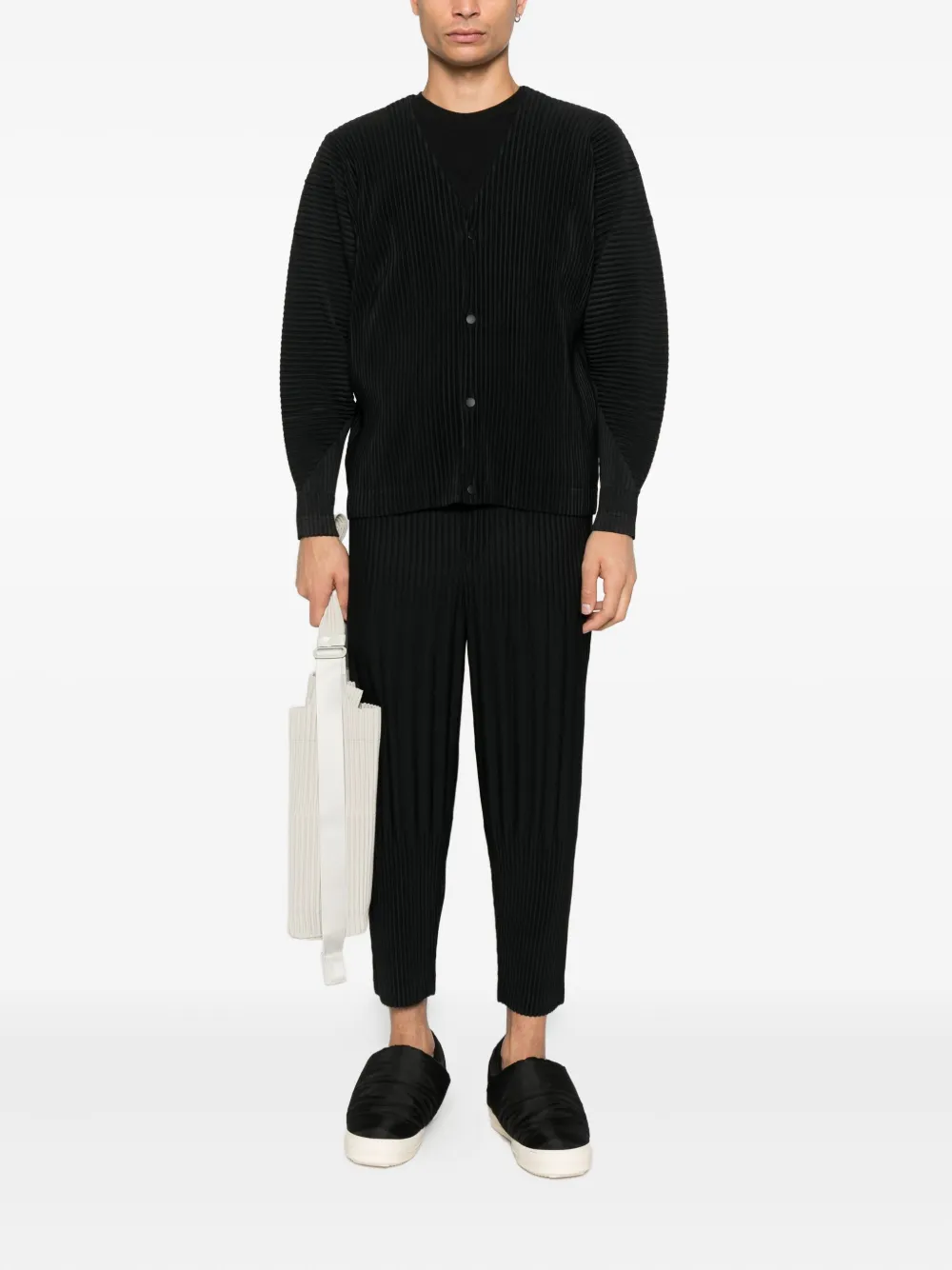 Homme Plissé Issey Miyake Plooibroek Zwart