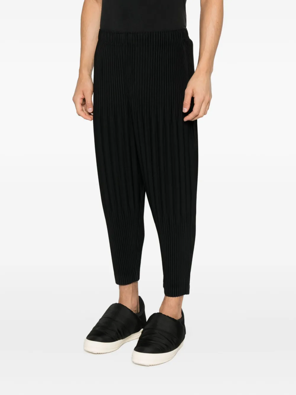 Homme Plissé Issey Miyake Plooibroek Zwart