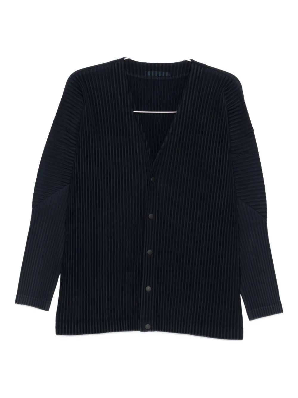 Homme Plissé Issey Miyake buttoned cardigan - Blu