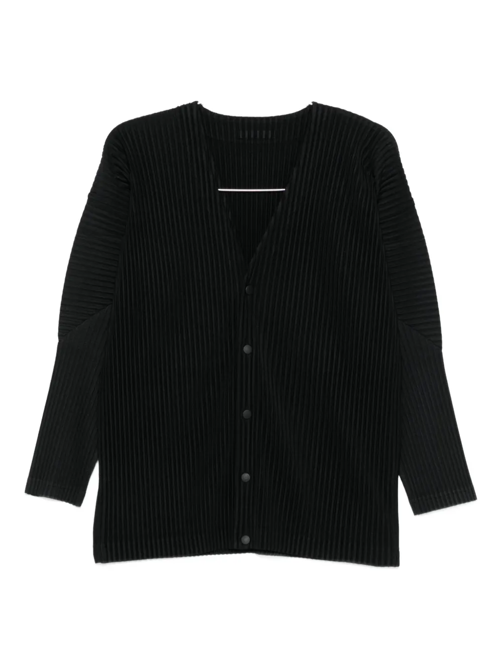 Homme Plissé Issey Miyake buttoned cardigan - Nero