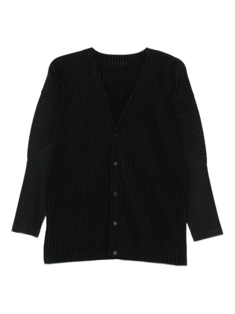 Homme Plissé Issey Miyake Cardigan con bottoni