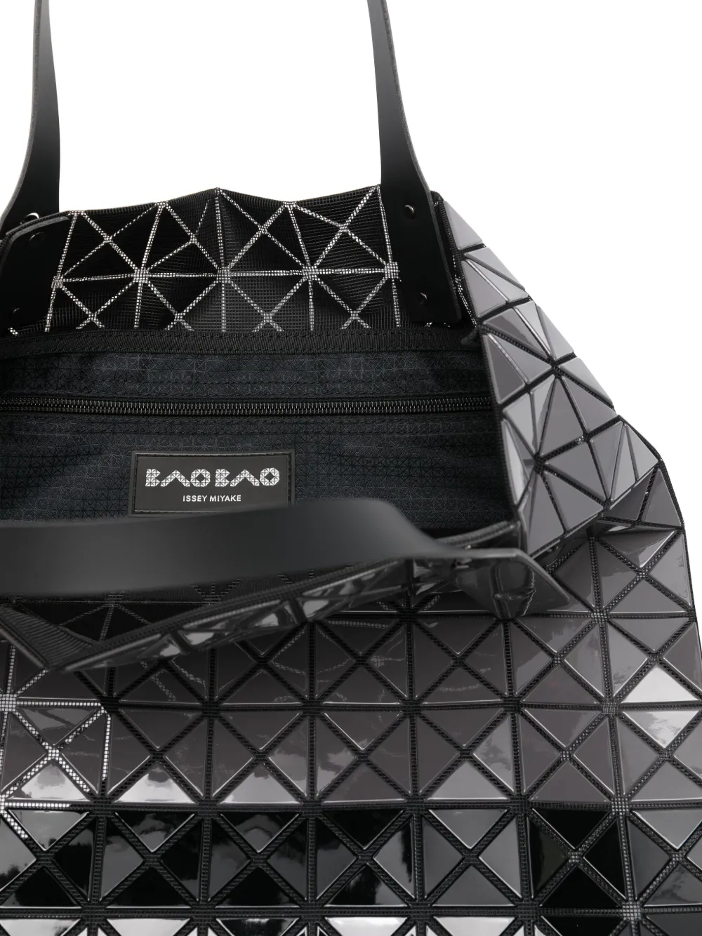 Bao Bao Issey Miyake Geometric Tote Bag In Black