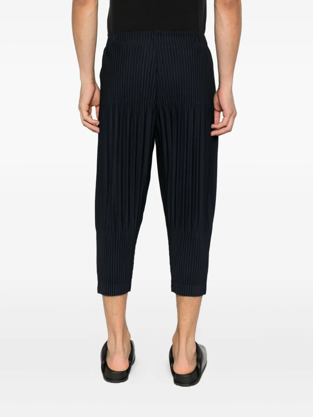 Homme Plissé Issey Miyake Plissé broek Blauw