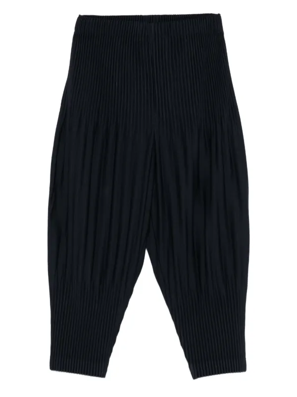 Homme Plissé Issey Miyake プリーツパンツ | ブルー | FARFETCH JP