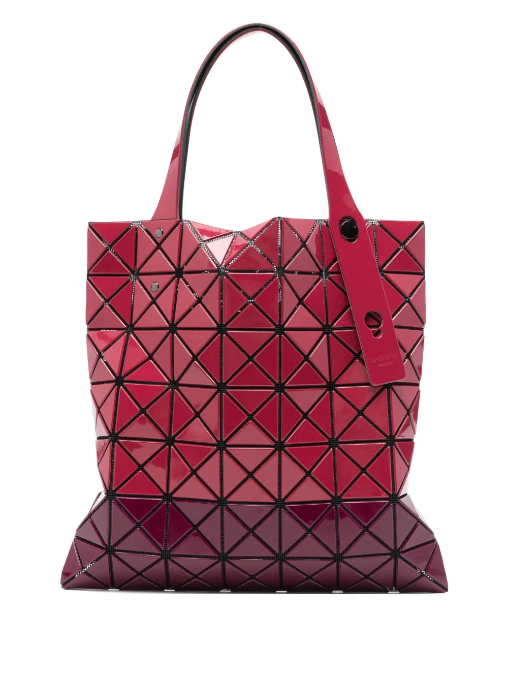 Bao Bao Issey Miyake Prism Geometric-pattern Tote Bag In Red