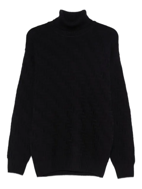 Low Brand textured roll-neck sweater