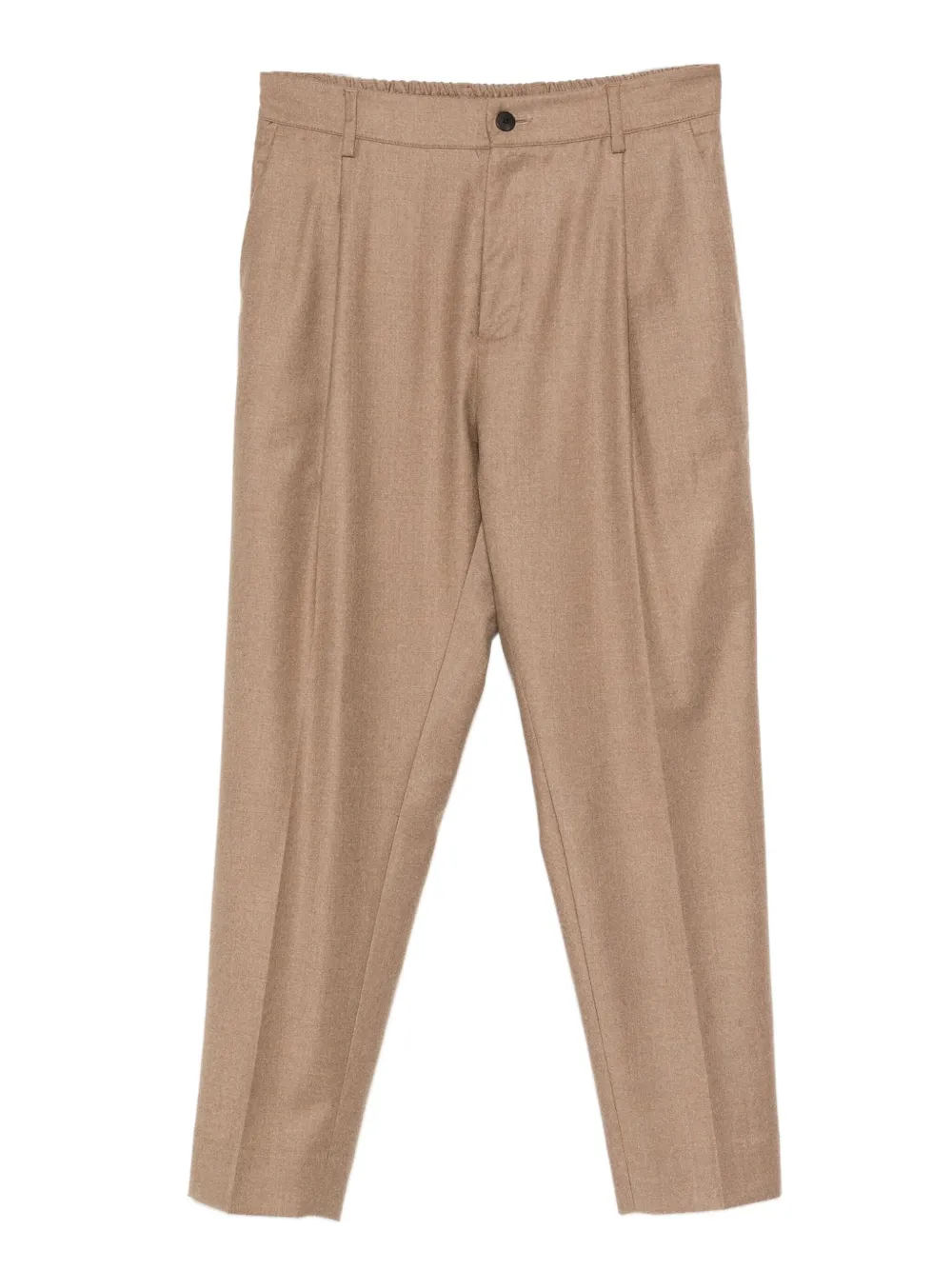 Low Brand pleated trousers | Brown | Image 1