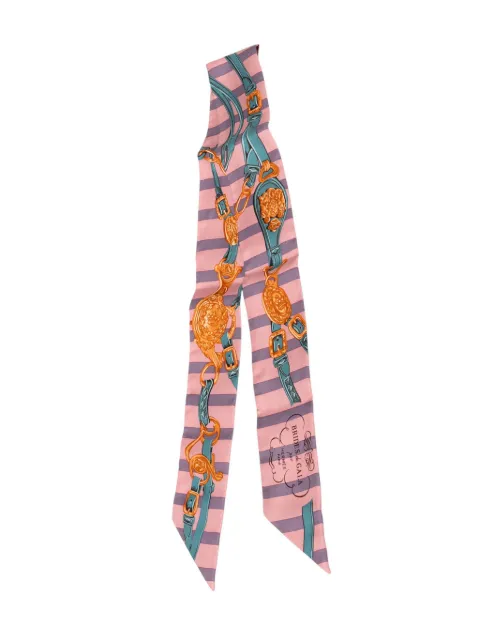 Hermès Pre-Owned foulard Brides De Gala Bayaderes Twilly en soie (1999-2007)