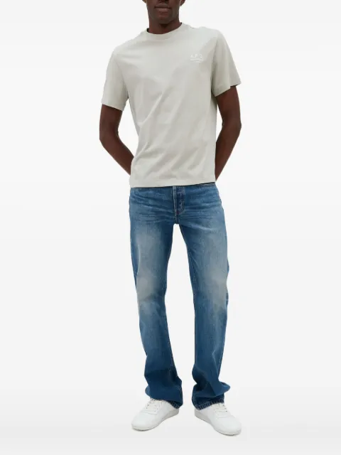A.P.C. t-shirt à détail de logo