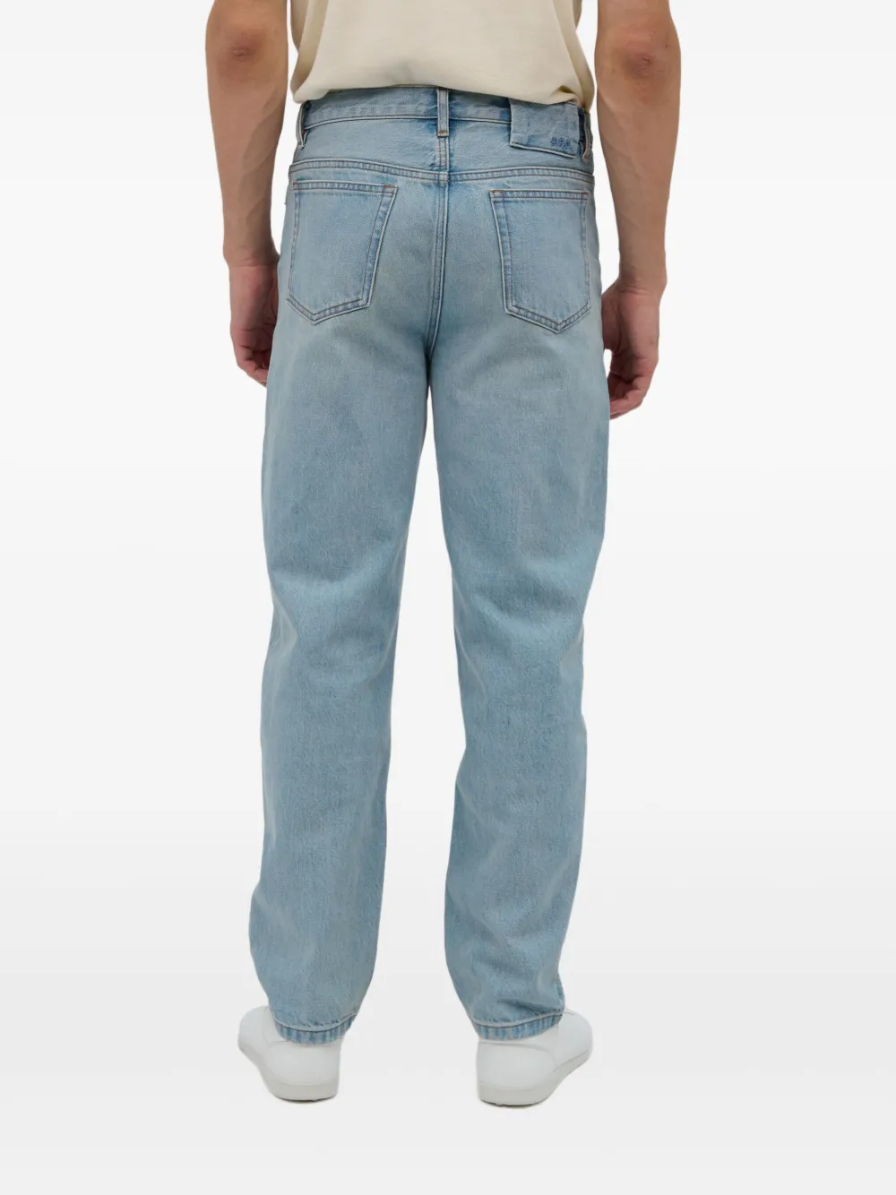 A.P.C. Jeans met vijf zakken Blauw