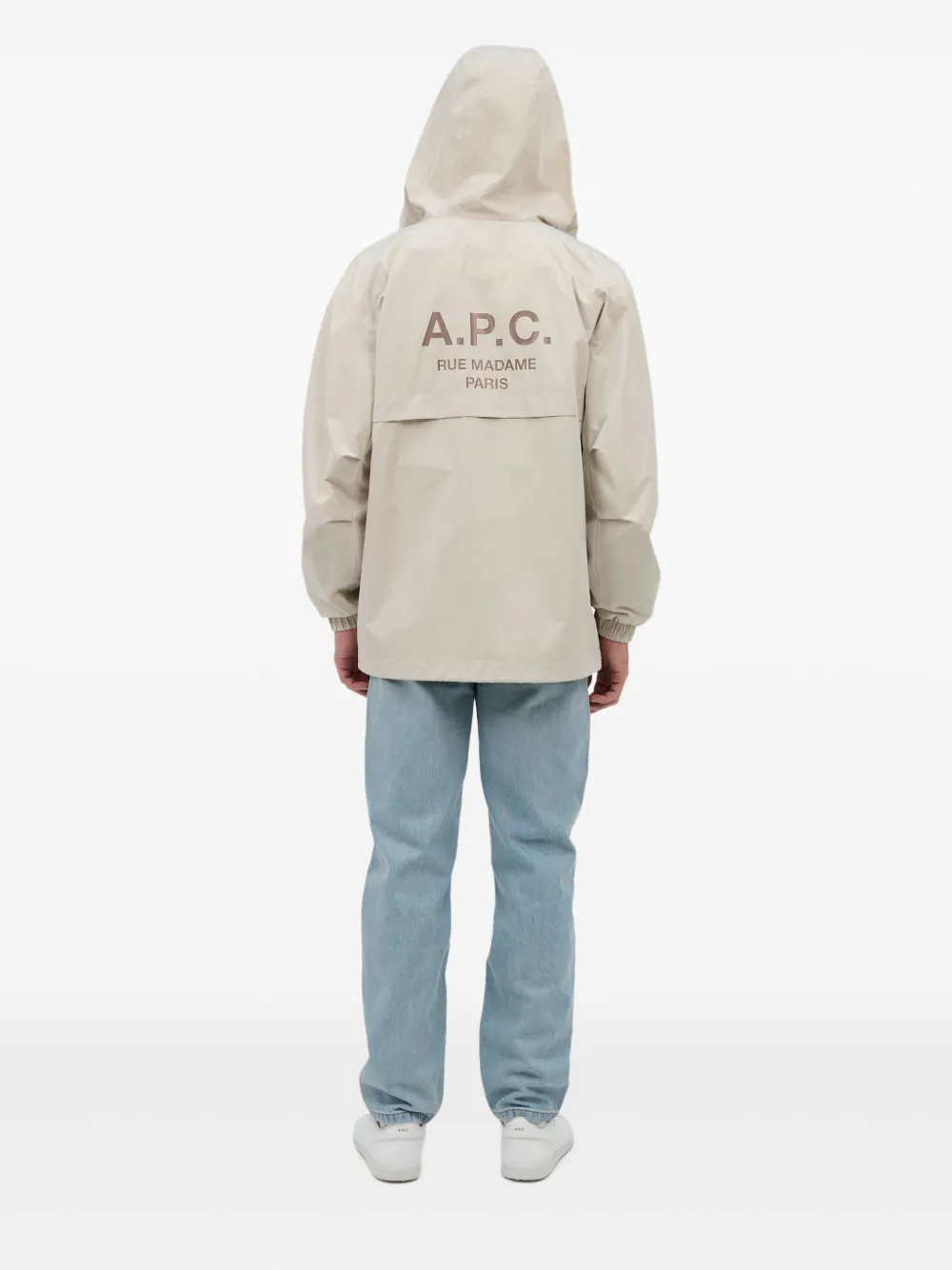 A.P.C. Jack met capuchon Beige