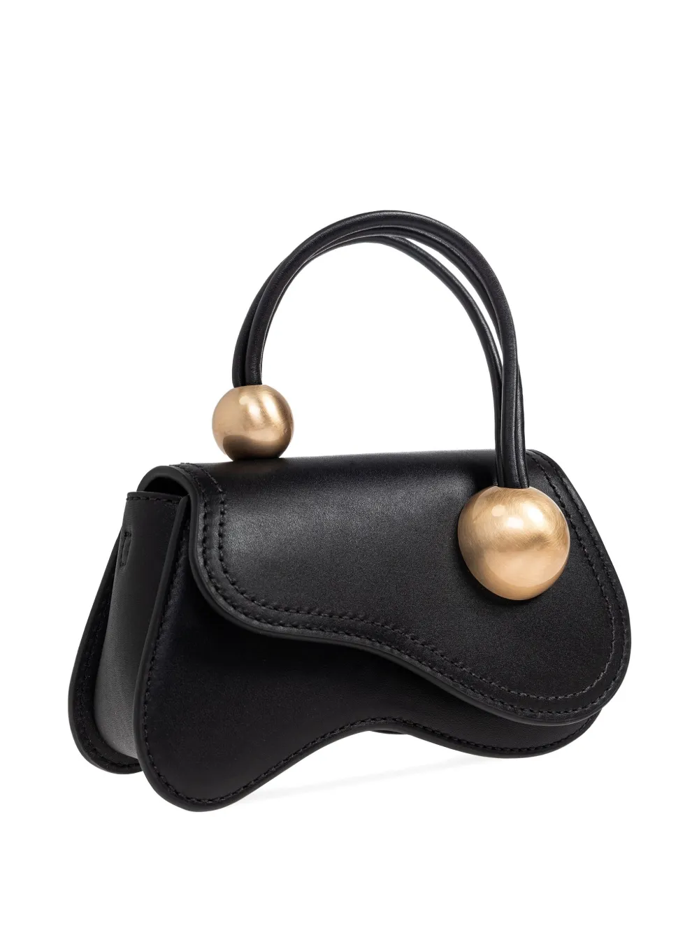 Cult Gaia Nano Kazia Cross Body Bag In Black