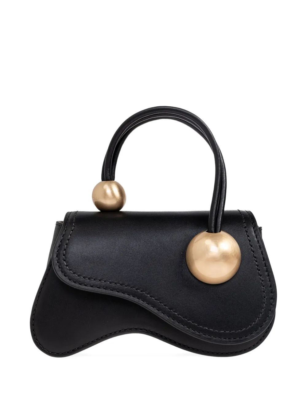 Cult Gaia Nano Kazia Cross Body Bag In Black