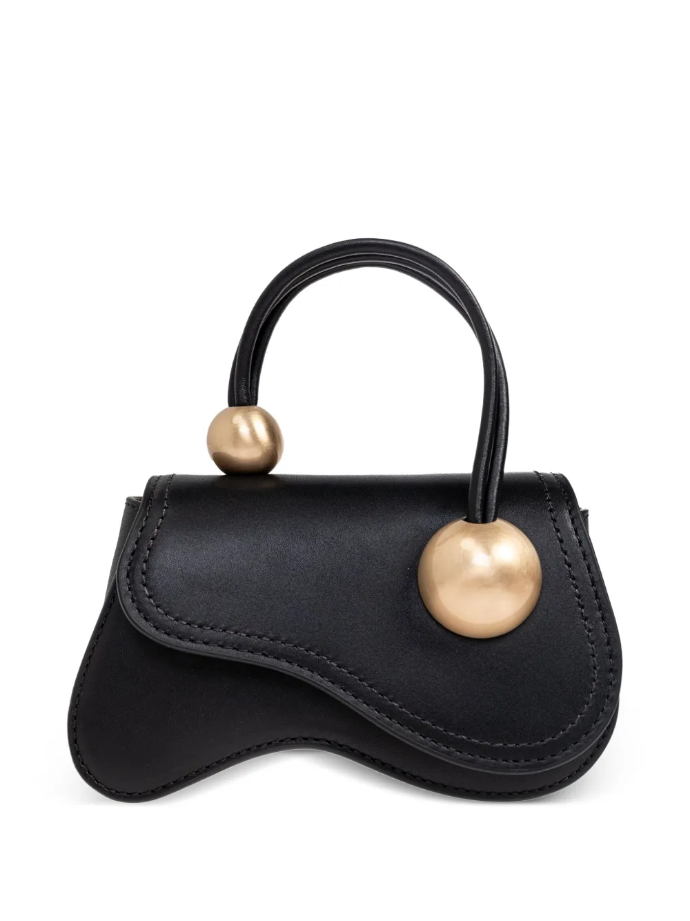 Cult Gaia nano Kazia cross body bag - Black