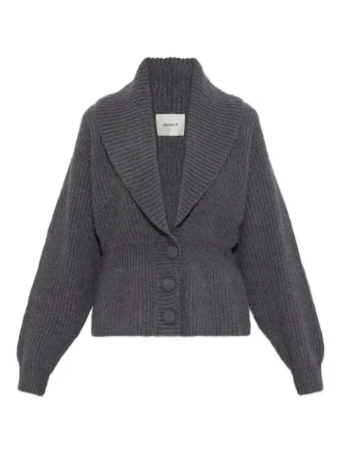 Lisa Yang button shawl-collar cardigan