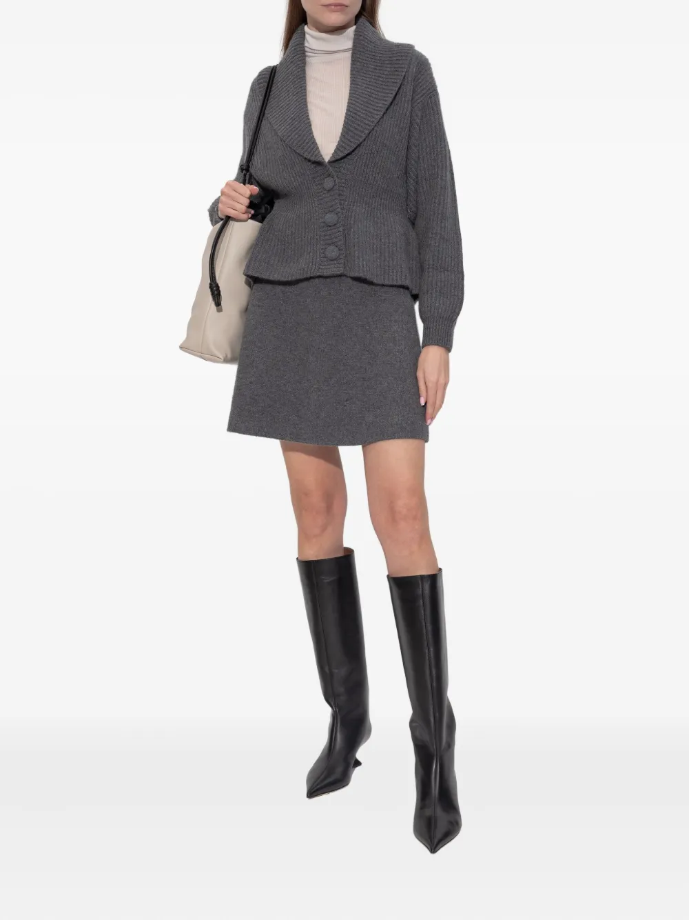 Lisa Yang button shawl-collar cardigan | Cardigans | Image 2