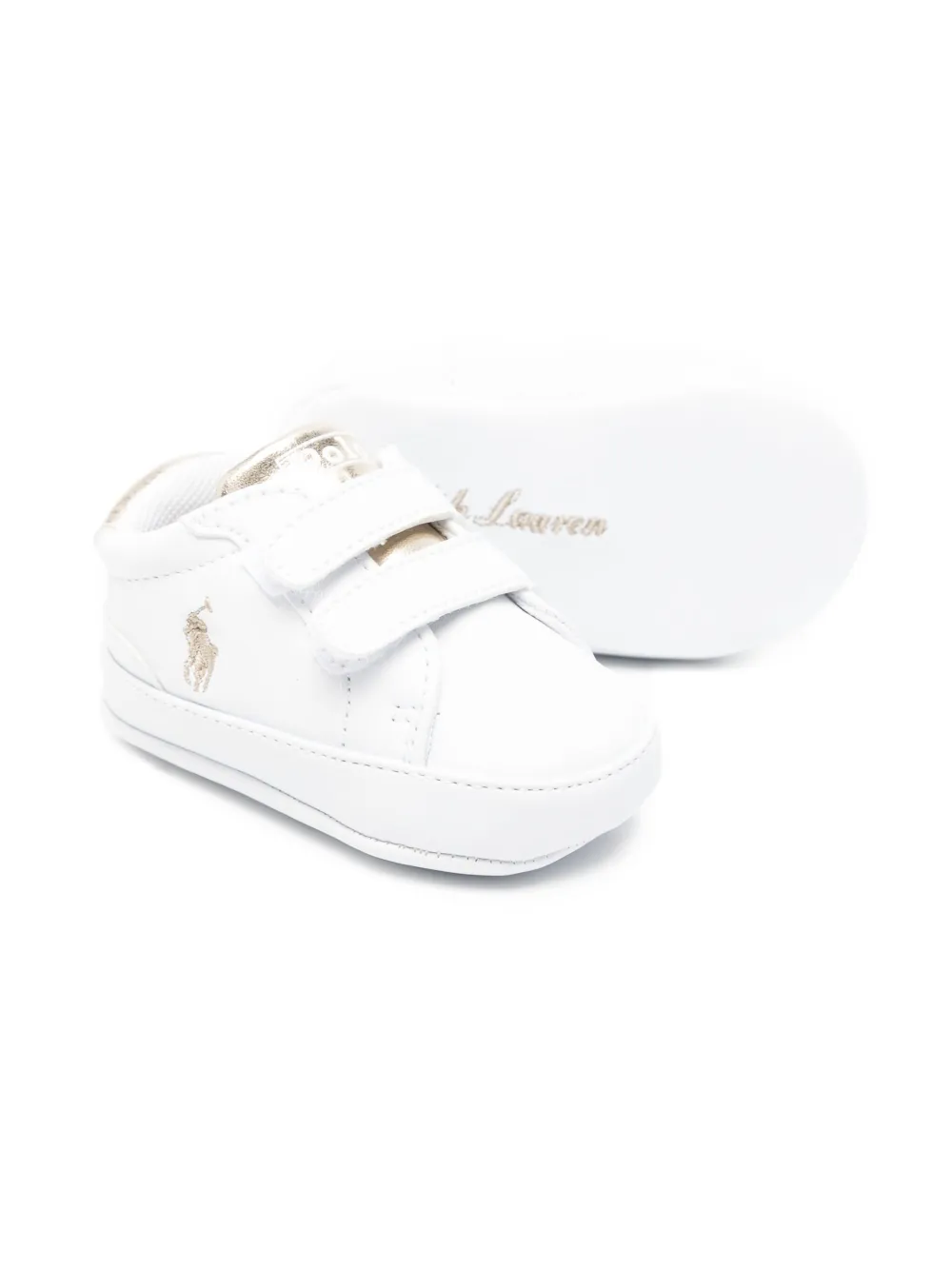 POLO RALPH LAUREN KIDS Heritage Court II babyschoentjes Wit