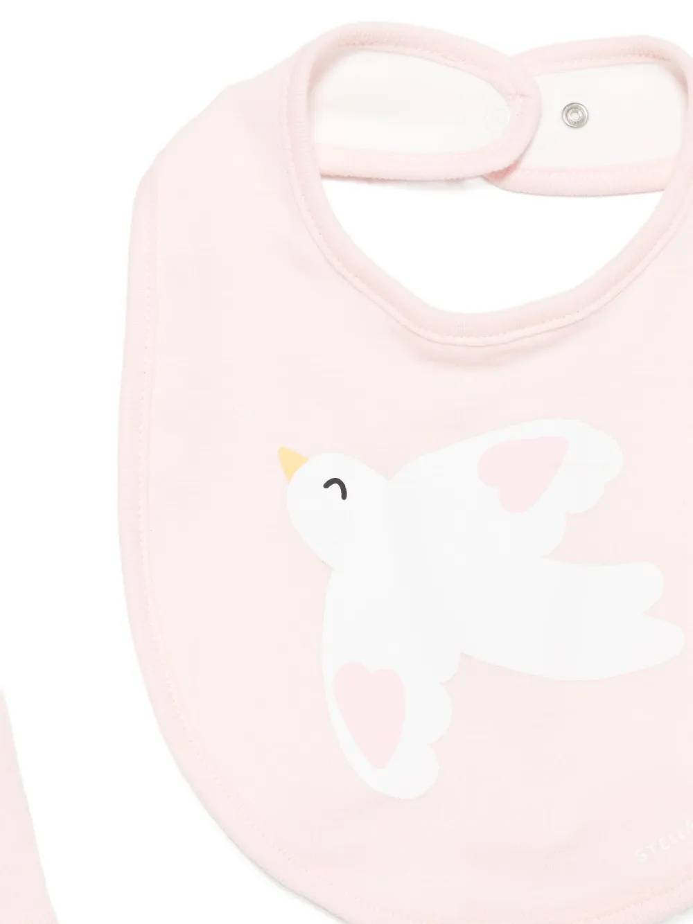Stella McCartney Kids Romperset met vogelprint Roze