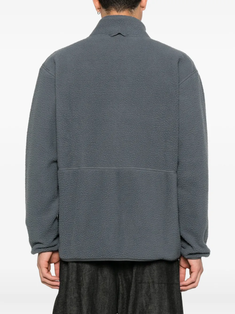 New Balance High Pile jack met rits Blauw