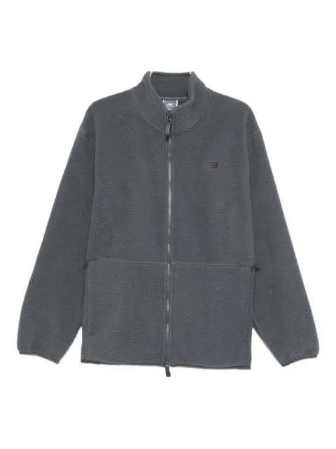 New Balance High Pile zip-fastening jacket