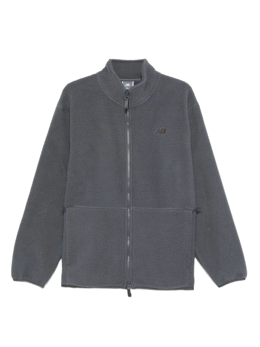 New Balance High Pile zip-fastening jacket | Blue | Image 1