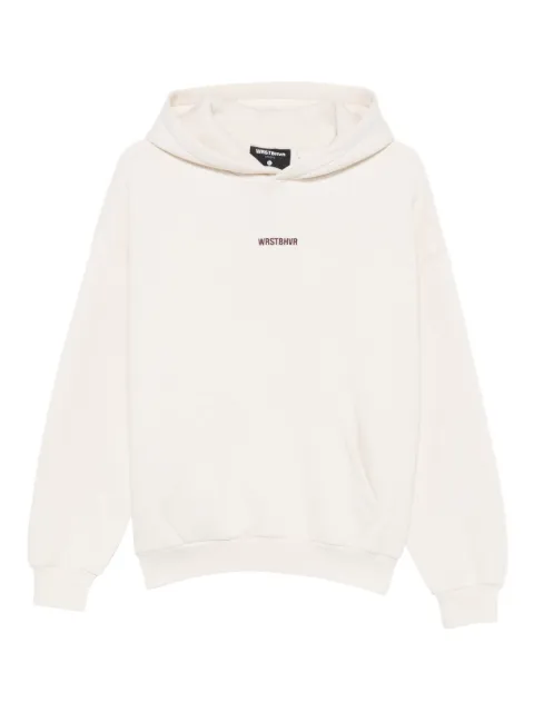 WRSTBHVR pouch hoodie